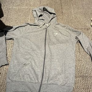 Grey Gymshark hoodie